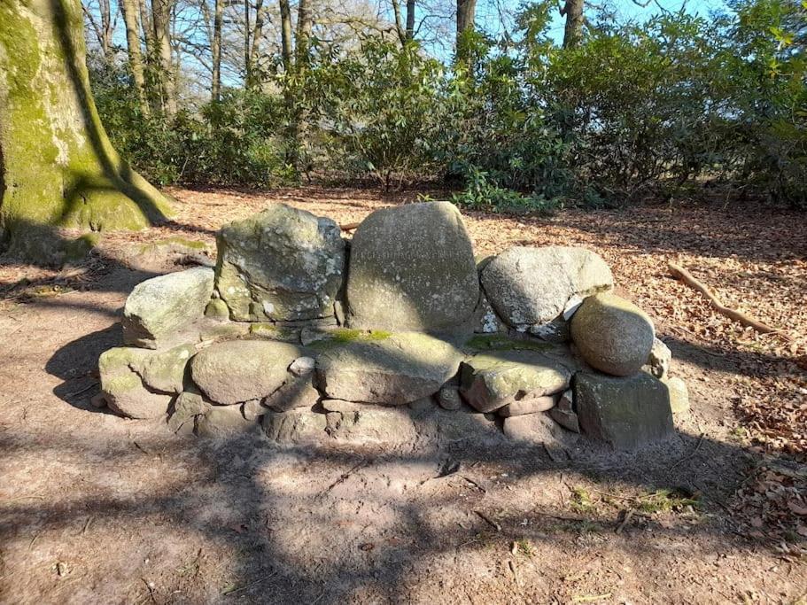 Gezellig Ingerichte Blokhut Op Een Rustig Park! Putten Exteriör bild